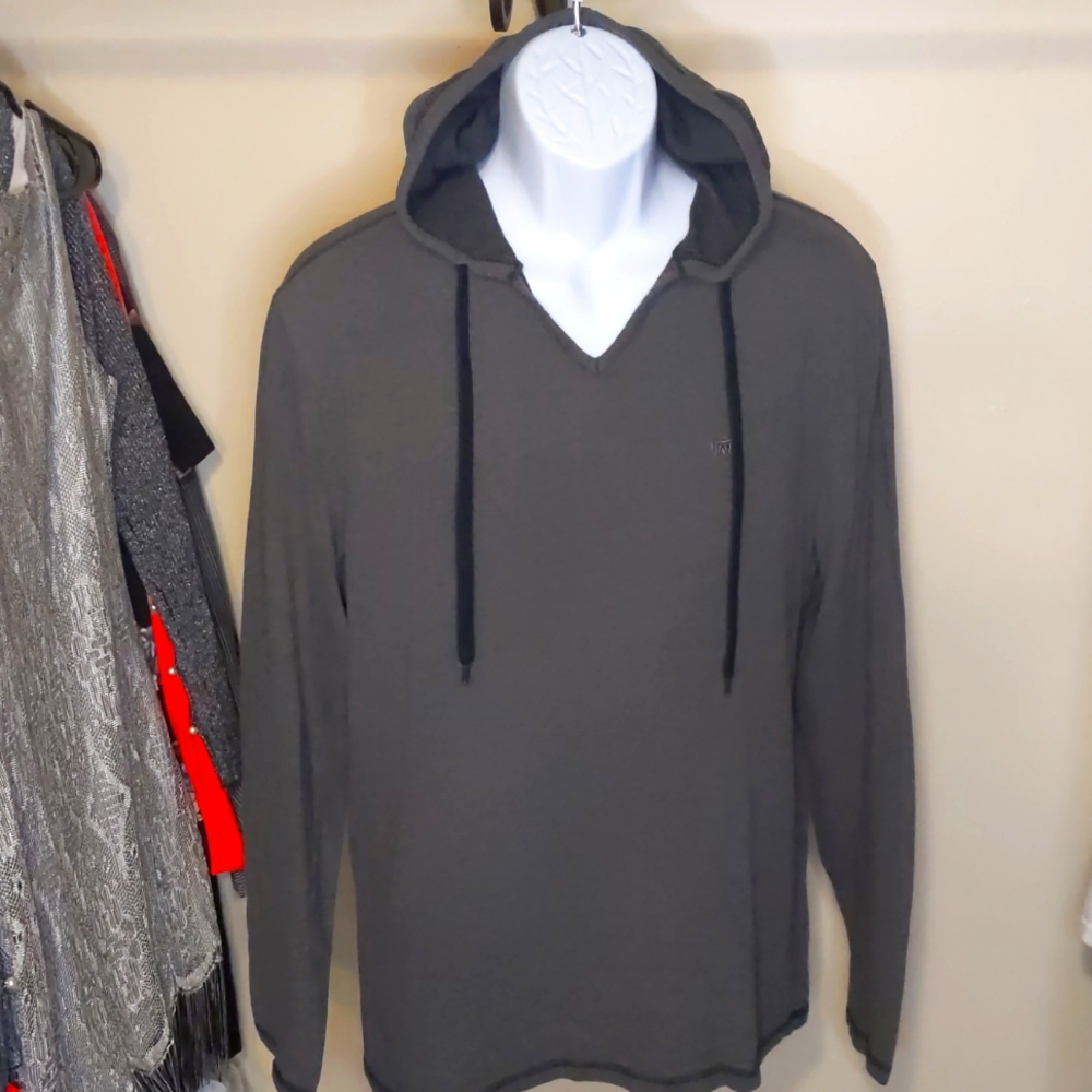 Men's Vans Charcoal Grey Lightweight Pullover XXL